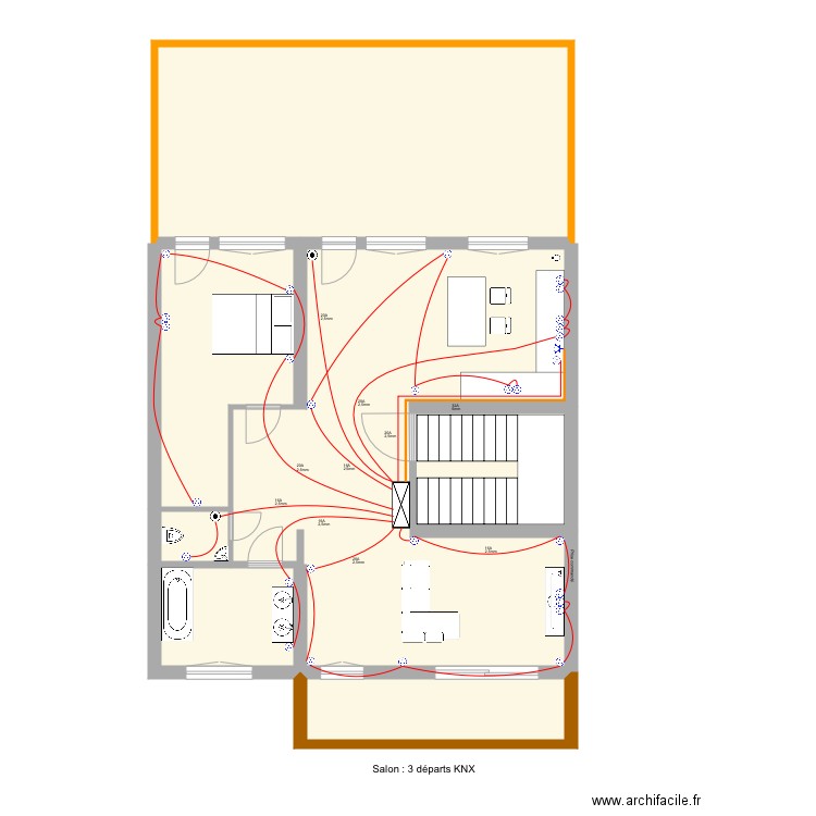 Appartement saint nicolas prise . Plan de 0 pièce et 0 m2