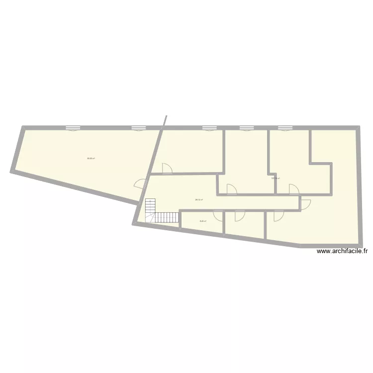 Chevilly &eacute;tage 2. Plan de 