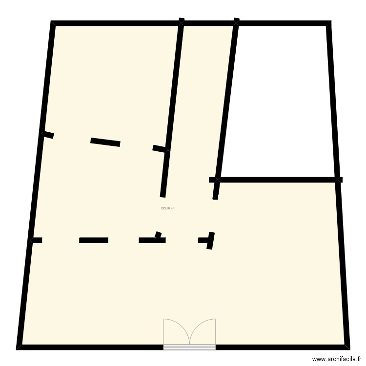 Chateau du Forezan. Plan de 0 pièce et 0 m2