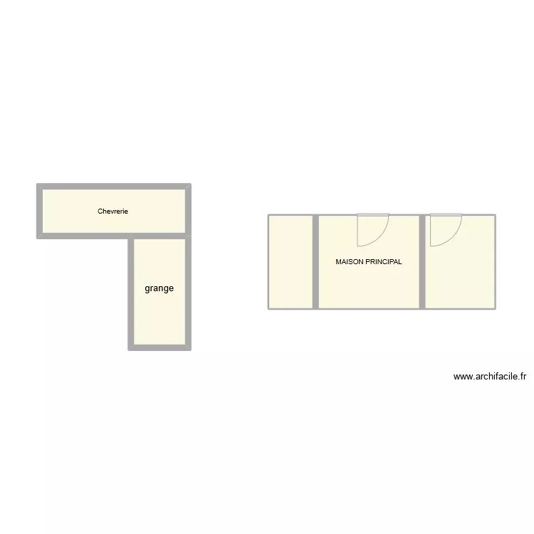 PASCAL / MARIE. Plan de 