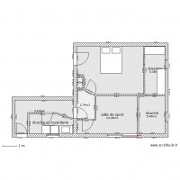 agencement garage 42 m2 bain-cellier
