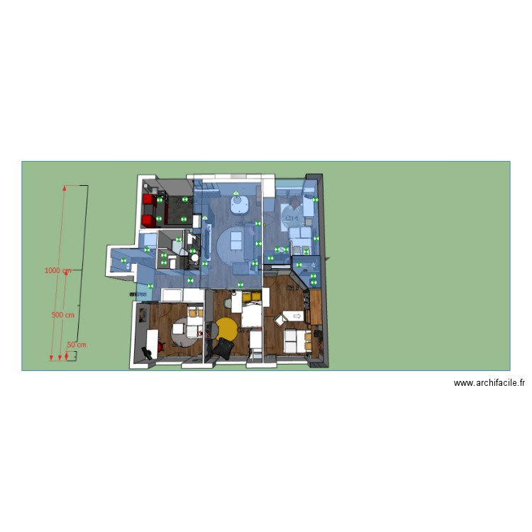 Plan Rouen 2. Plan de 0 pièce et 0 m2