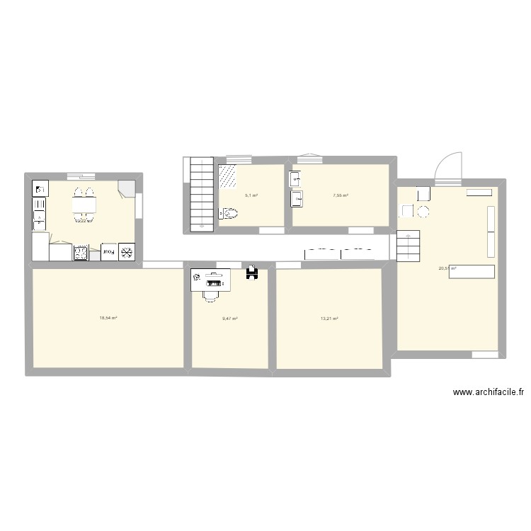 labo savon. Plan de 0 pièce et 0 m2