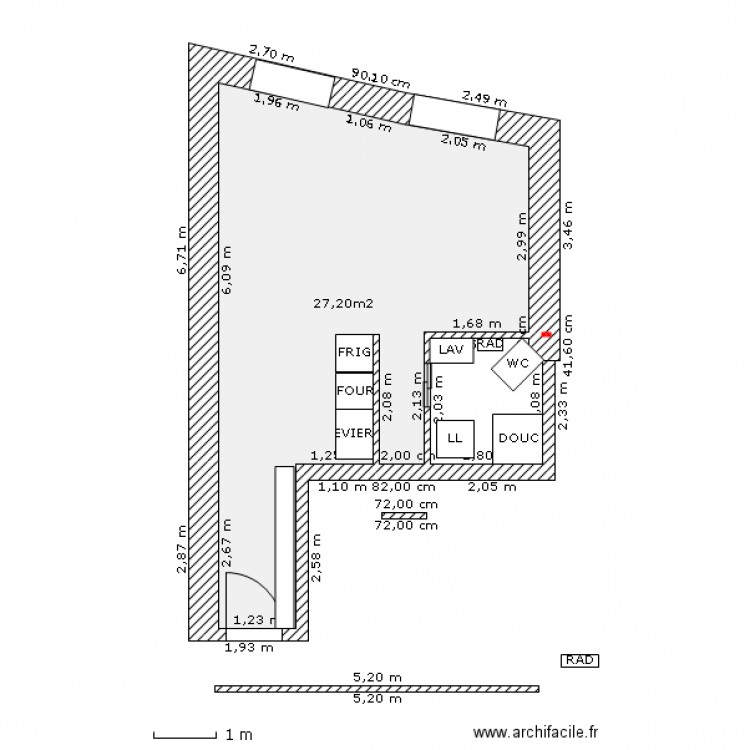 Plan. Plan de 0 pièce et 0 m2