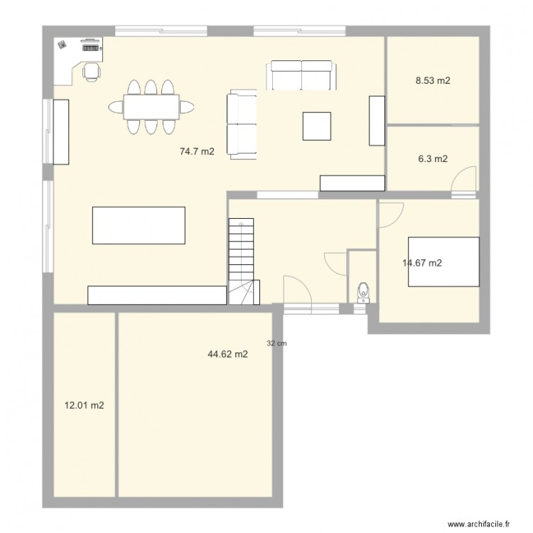 maison4quadra. Plan de 0 pièce et 0 m2