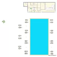 Poolhouse Ana&iuml;s avec cuisine