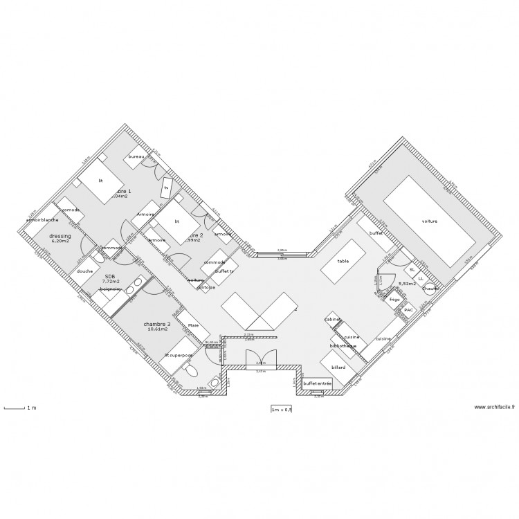 maison parents 2. Plan de 0 pièce et 0 m2