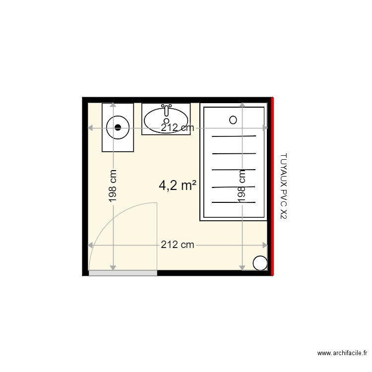 PONSIN SIMONE . Plan de 0 pièce et 0 m2