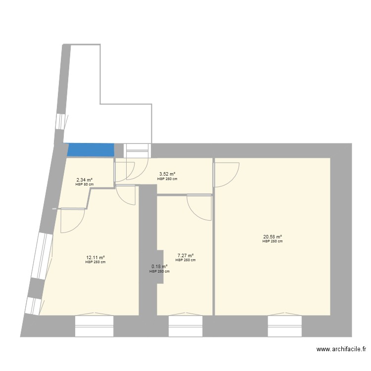 Rdc. Plan de 0 pièce et 0 m2