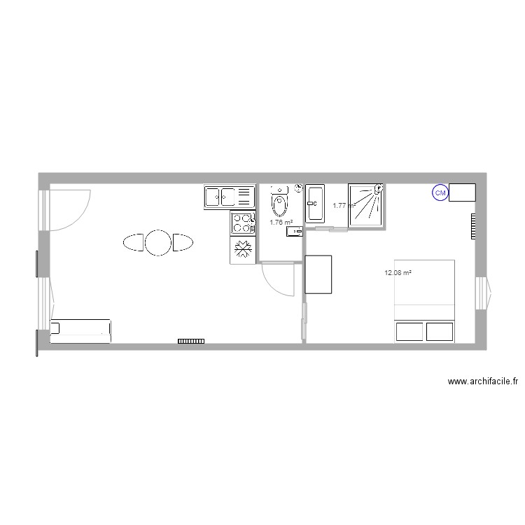 T1BIS MONTDRAGON. Plan de 0 pièce et 0 m2