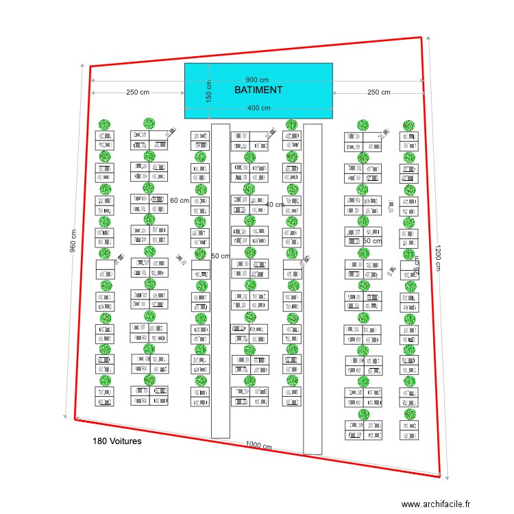 PARKING VdL. Plan de 0 pièce et 0 m2