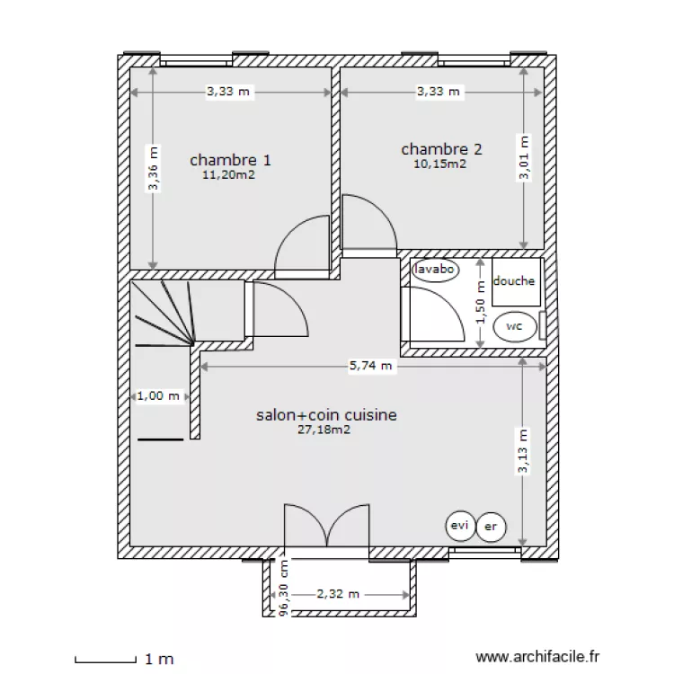étage. Plan de étage. Plan de