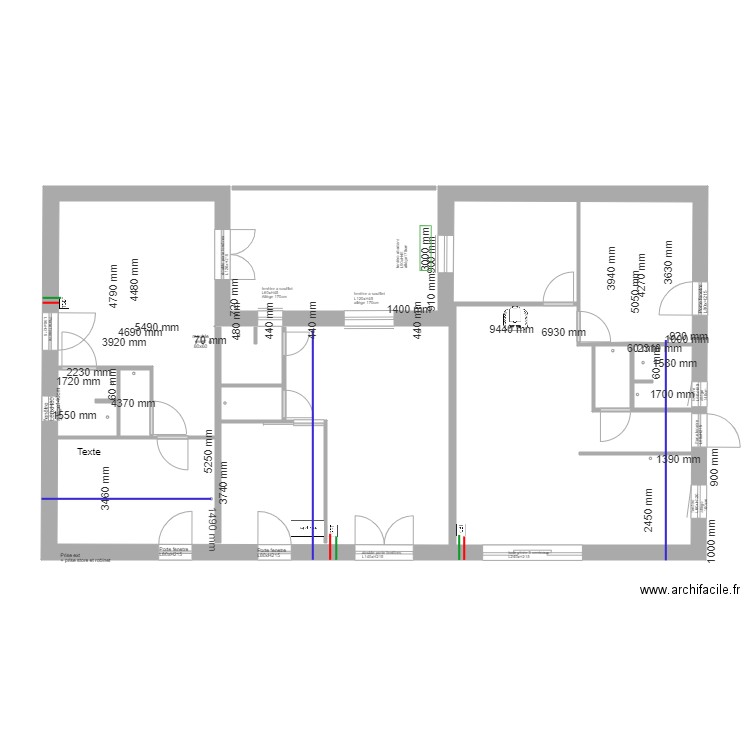 PLAN BEAUDOUIN Murielle. Plan de 0 pièce et 0 m2