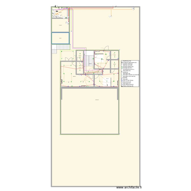 Maison Djapni. Plan de 0 pièce et 0 m2