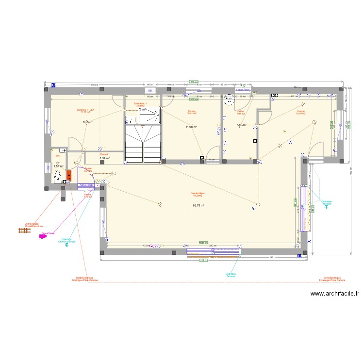 20191014PlanRefChatrePieces. Plan de 0 pièce et 0 m2