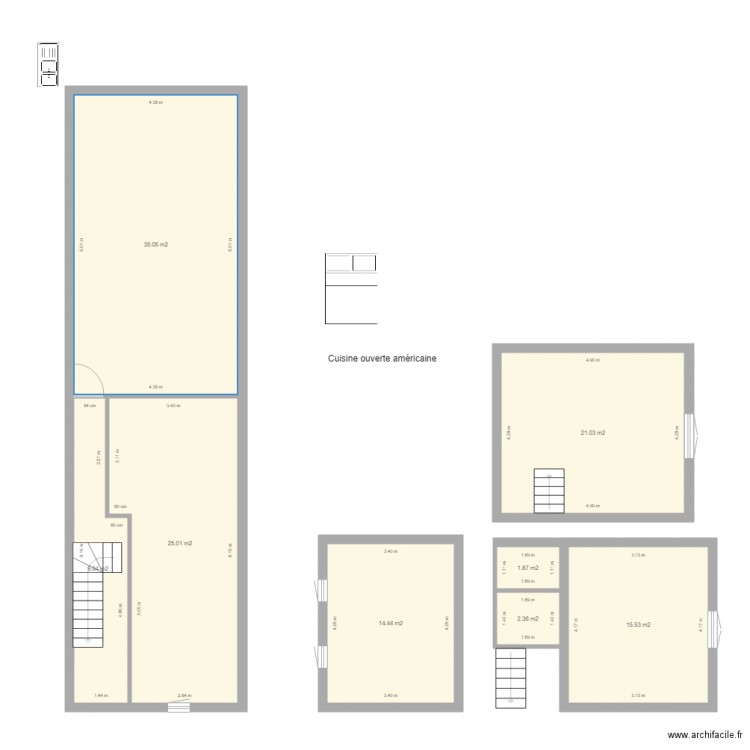 jaures 1 plans de base. Plan de 0 pièce et 0 m2