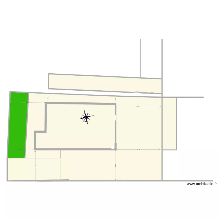 cote cloture. Plan de 