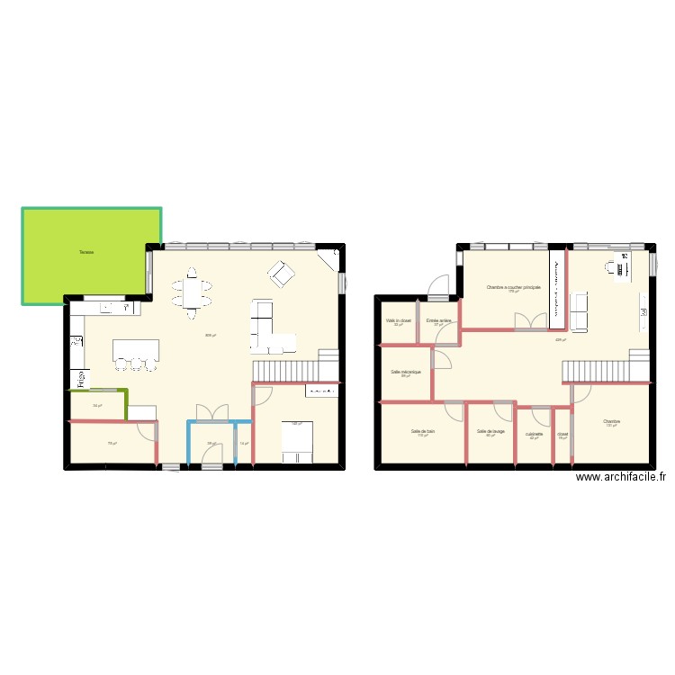 ALAIN OLD  3. Plan de 17 pièces et 228 m2