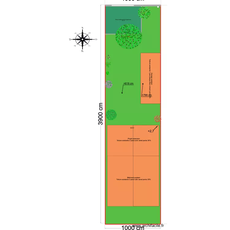 Plan de masse projet. Plan de Plan de masse projet. Plan de
