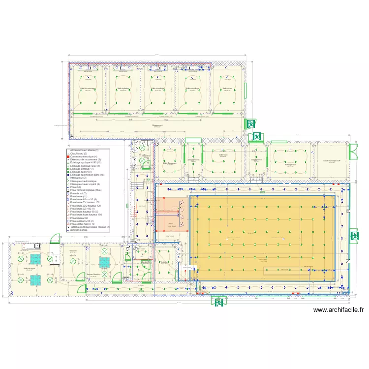 LOT ELECTRICITE Gentleman Only. Plan de 