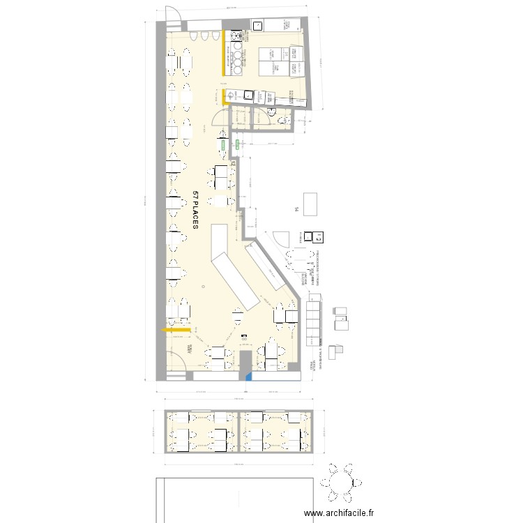 Bourg de four. Plan de 0 pièce et 0 m2