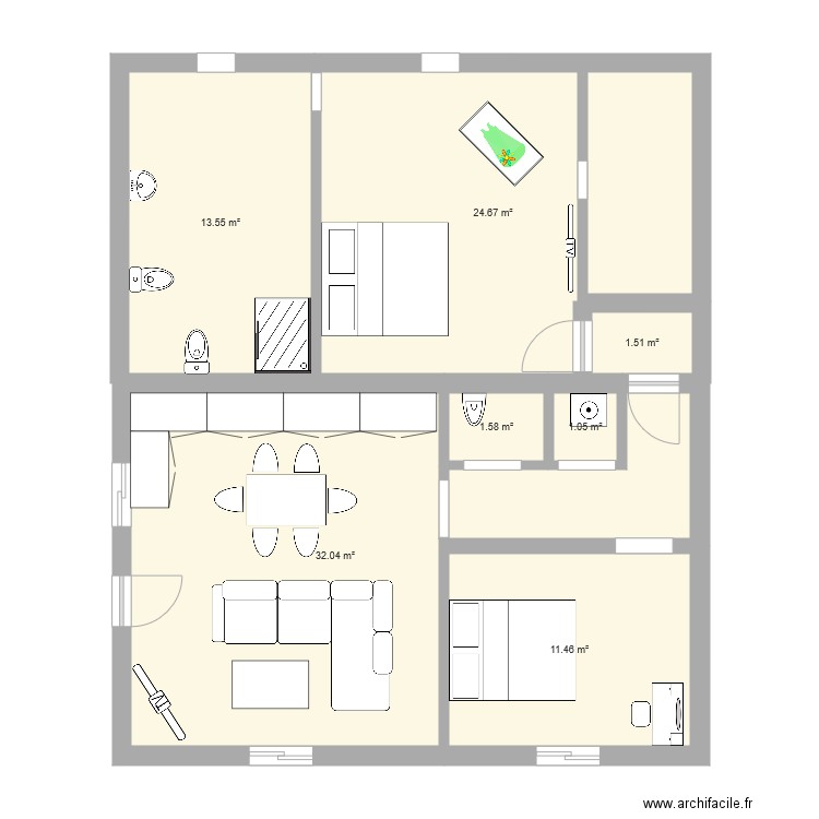 TADDEI. Plan de 0 pièce et 0 m2