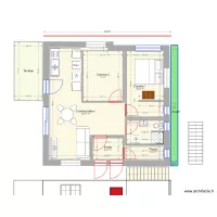3 &eacute;tages 9x8m pr retrait&eacute;/e