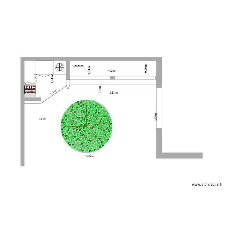 cuisine été 1. Plan de 0 pièce et 0 m2