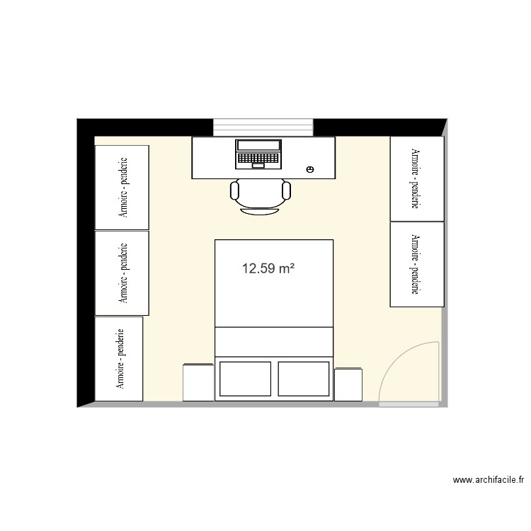 chambre 1 ok. Plan de 0 pièce et 0 m2