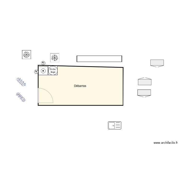 buanderie 2. Plan de 0 pièce et 0 m2