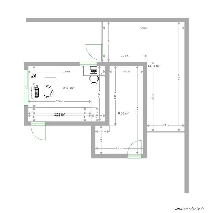 Bureau FERRET. Plan de Bureau FERRET. Plan de