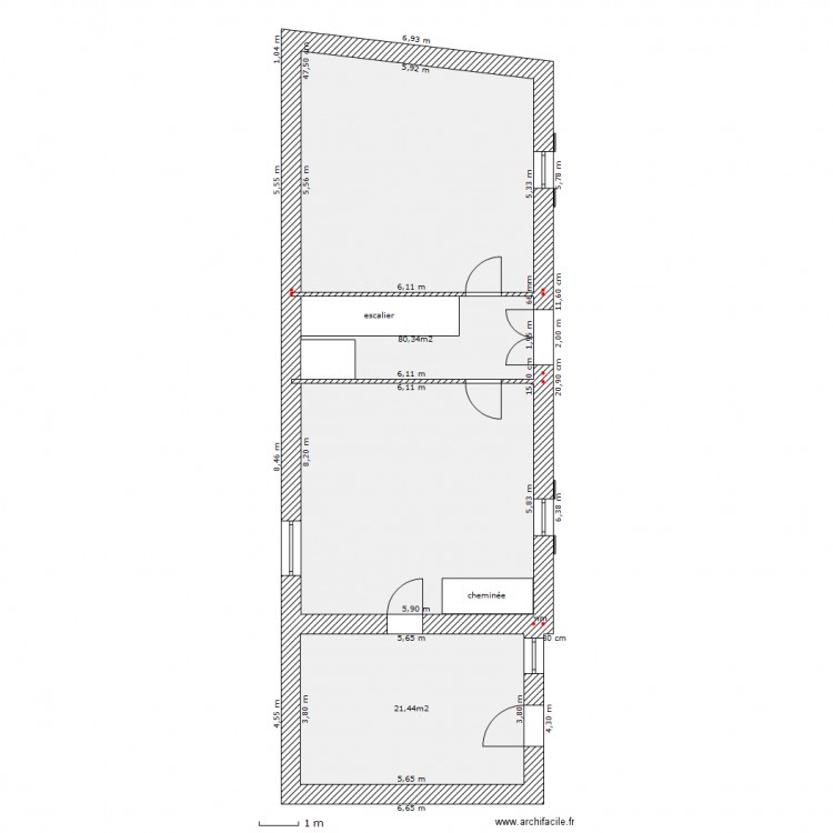 maison angaïs R1. Plan de 0 pièce et 0 m2