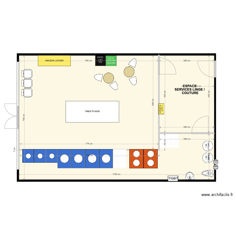 Projet LES BILLAUX 2. Plan de 0 pièce et 0 m2