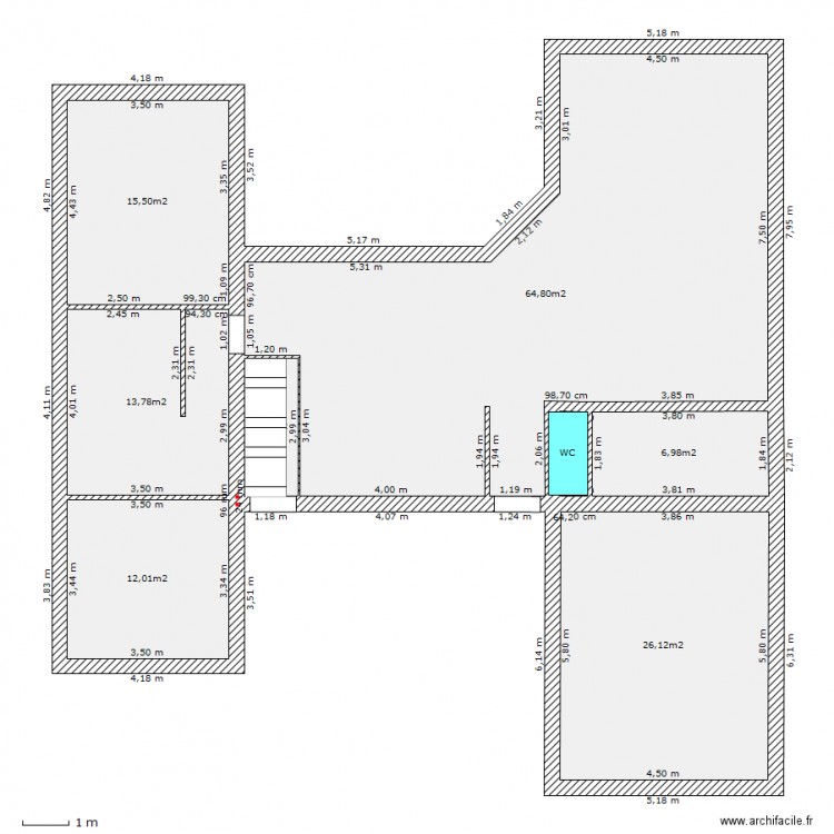 PP CUbic Mike. Plan de 0 pièce et 0 m2