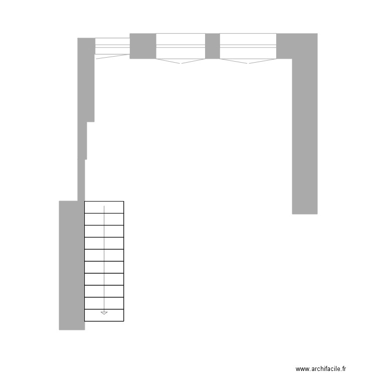 Cuisine. Plan de 0 pièce et 0 m2