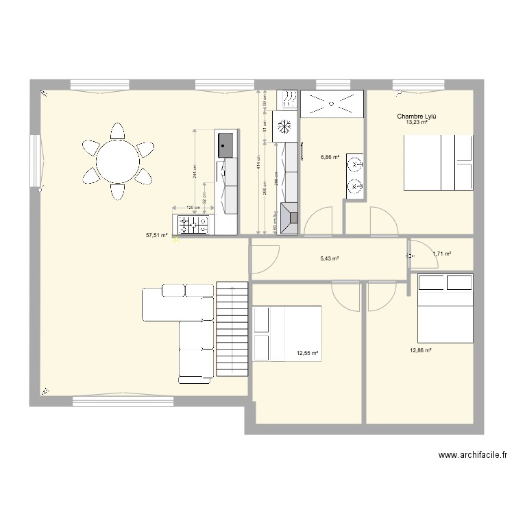 Plan Maison Cestas . Plan de 0 pièce et 0 m2
