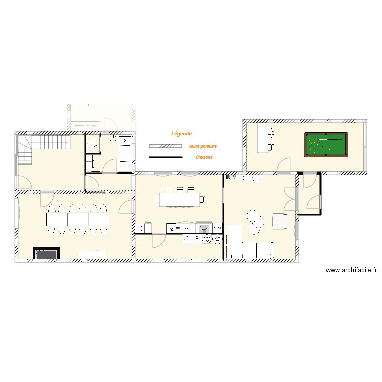 BOISSARD Olivier. Plan de 0 pièce et 0 m2