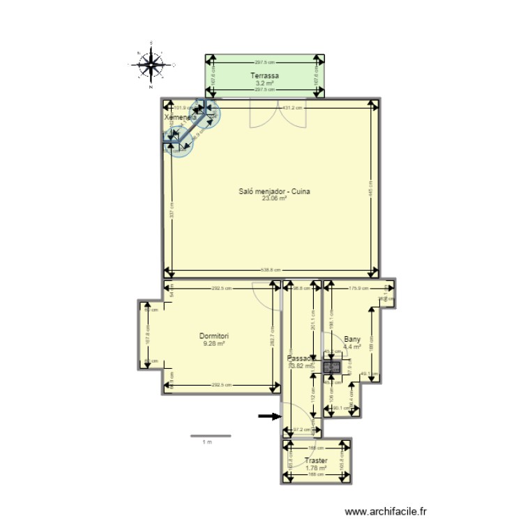 LES FEIXES VI 2 4. Plan de 0 pièce et 0 m2