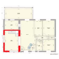 Maison transformations escalier fond