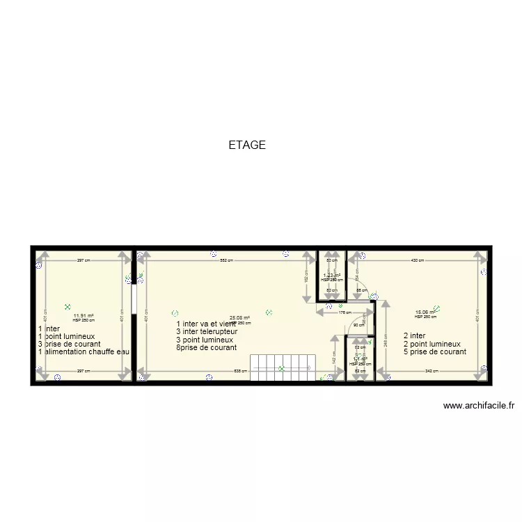 SISSOKO ETAGE . Plan de 