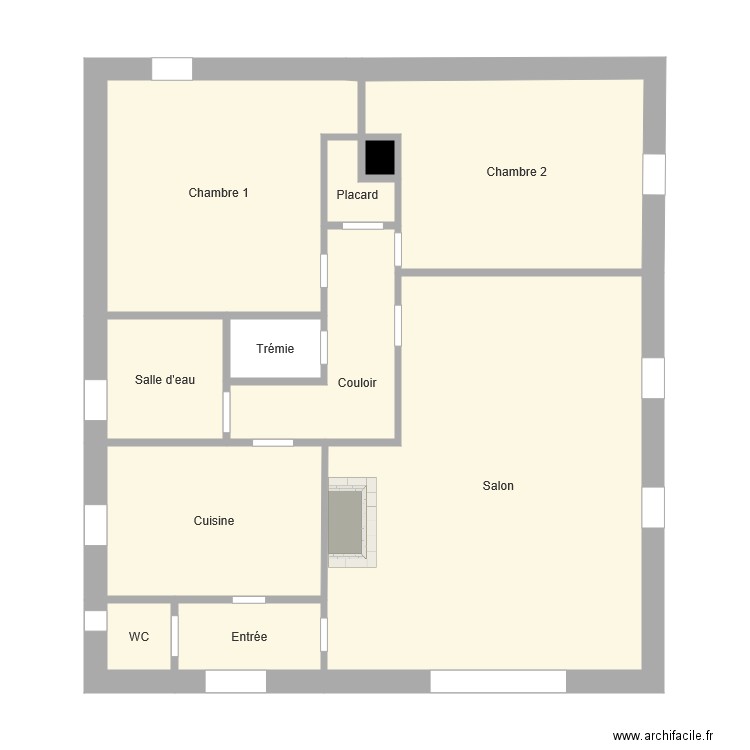 PLAN MAISON 1ER. Plan de 0 pièce et 0 m2