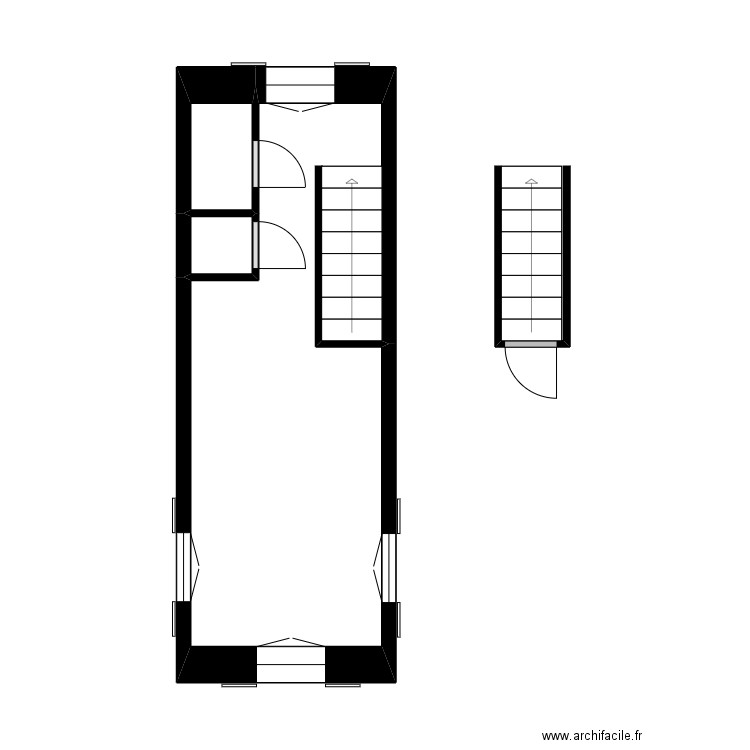 PERGAMENT. Plan de 3 pièces et 14 m2