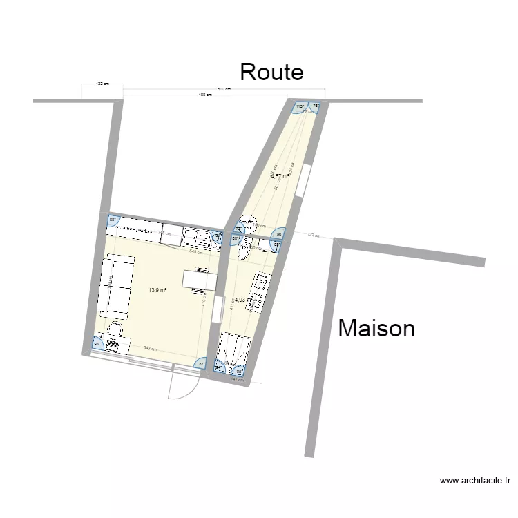 Garage - Projet Travaux. Plan de 