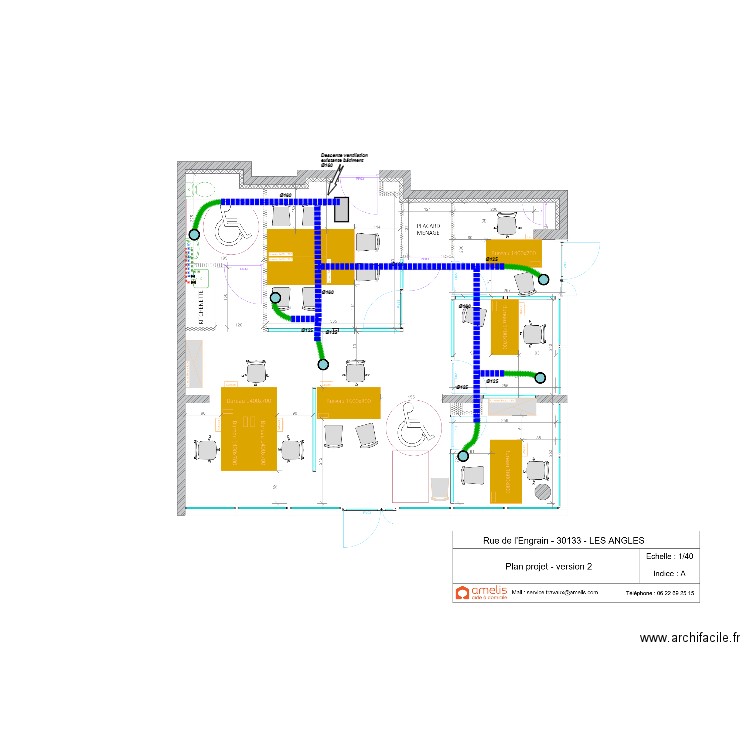 Kinougarde Angle Ventilation. Plan de 0 pièce et 0 m2