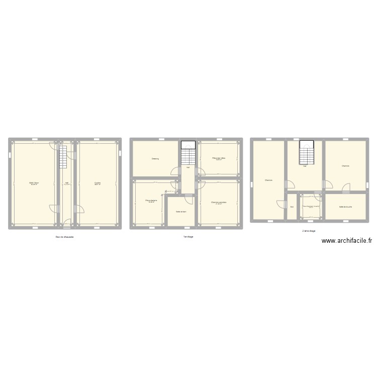 maison-RDC. Plan de 0 pièce et 0 m2