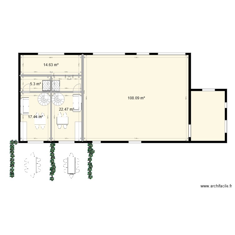 GITE galllician2. Plan de 0 pièce et 0 m2