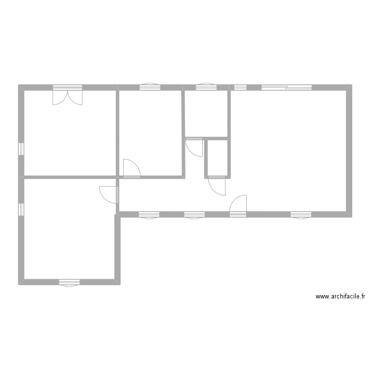 HERY. Plan de 0 pièce et 0 m2