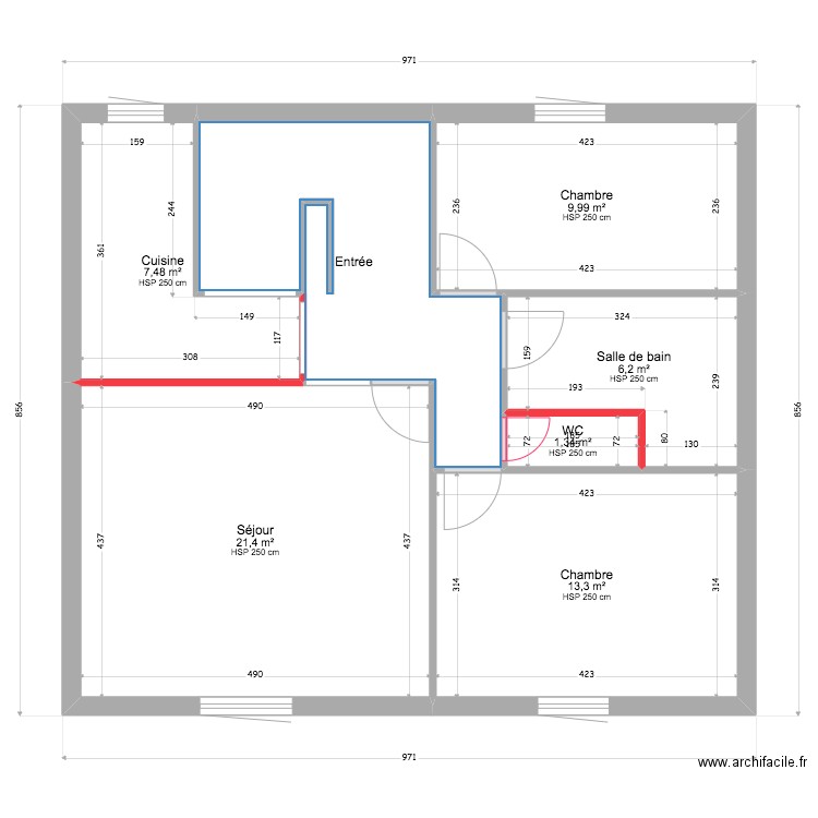 plan de base God residence actualisé. Plan de 0 pièce et 0 m2