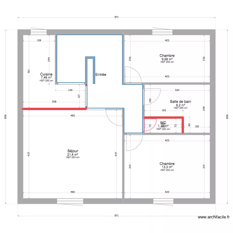 plan de base God residence actualis&eacute;. Plan de 