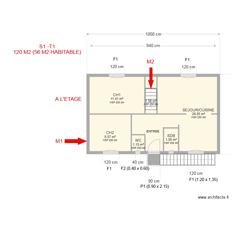 PLAN BENYETTOU. Plan de 0 pièce et 0 m2